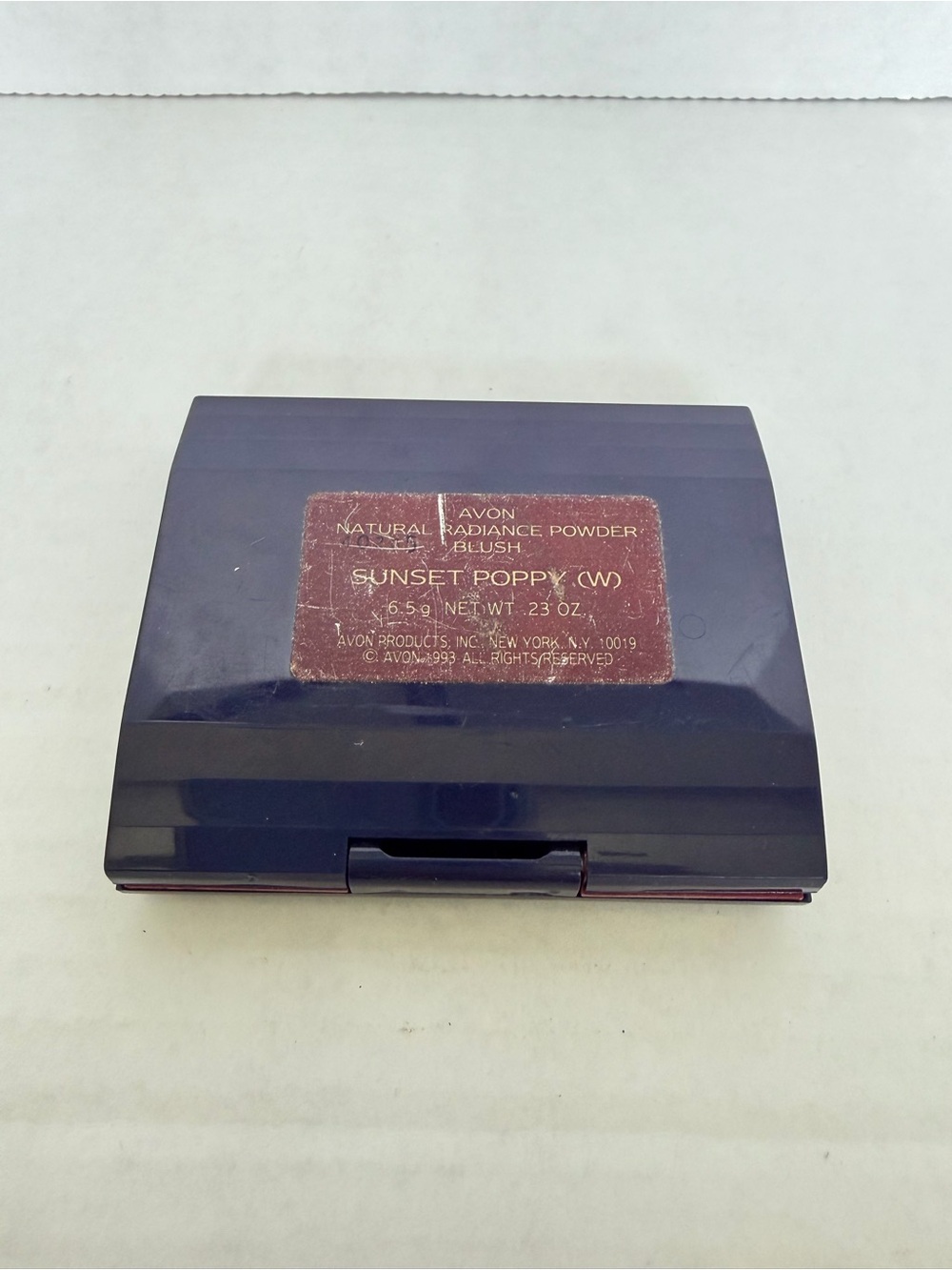 Vintage Discontinued Avon Natural Radiance Powder Blush Sunset Poppy 0.23 oz - Picture 3 of 5